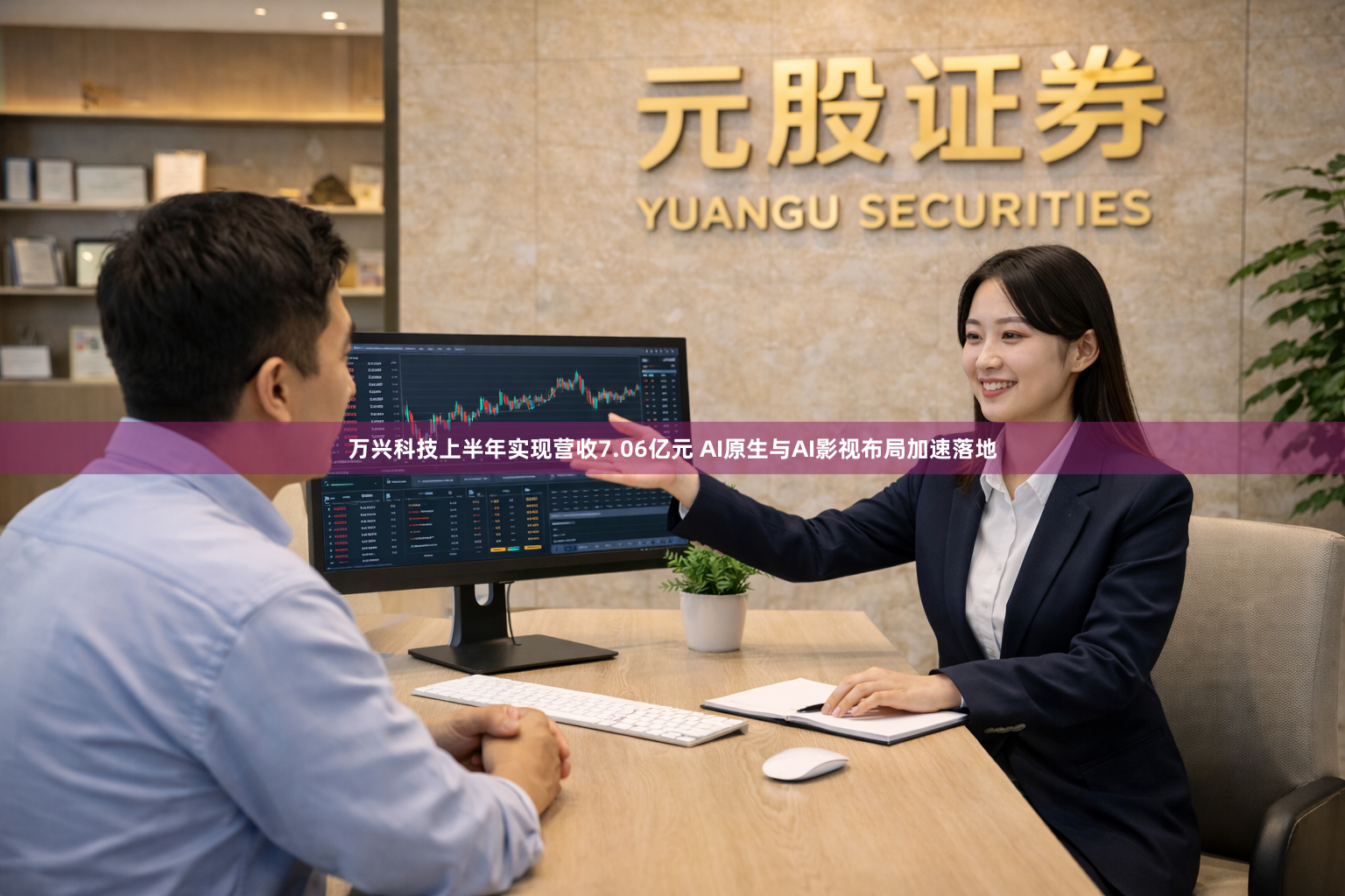 万兴科技上半年实现营收7.06亿元 AI原生与AI影视布局加速落地